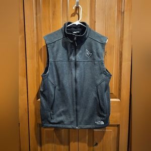 Grey North Face vest
